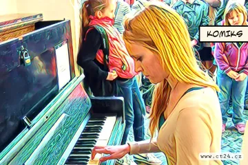 Terč stížností obyvatel i vandalů. V Kolíně už nebude piano na ulici