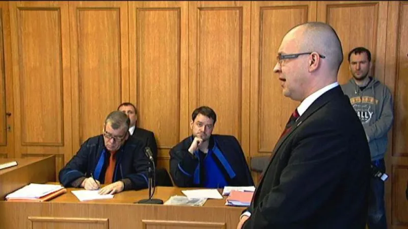 Jaroslav Škárka seznamuje soud s existencí nahrávky