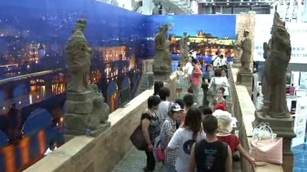 Expozice Prahy v Šanghaji