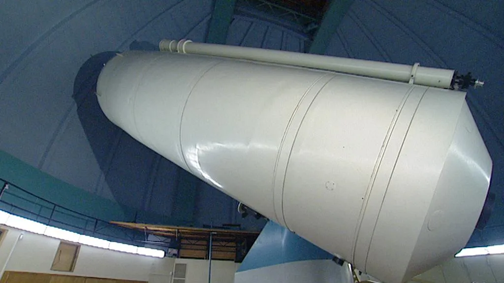 Dalekohled v Ondřejovské hvězdárně