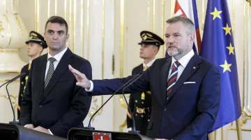 Peter Pellegrini a Martin Venhart