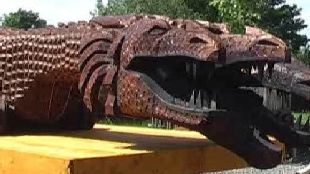 Vyřezávaný drak