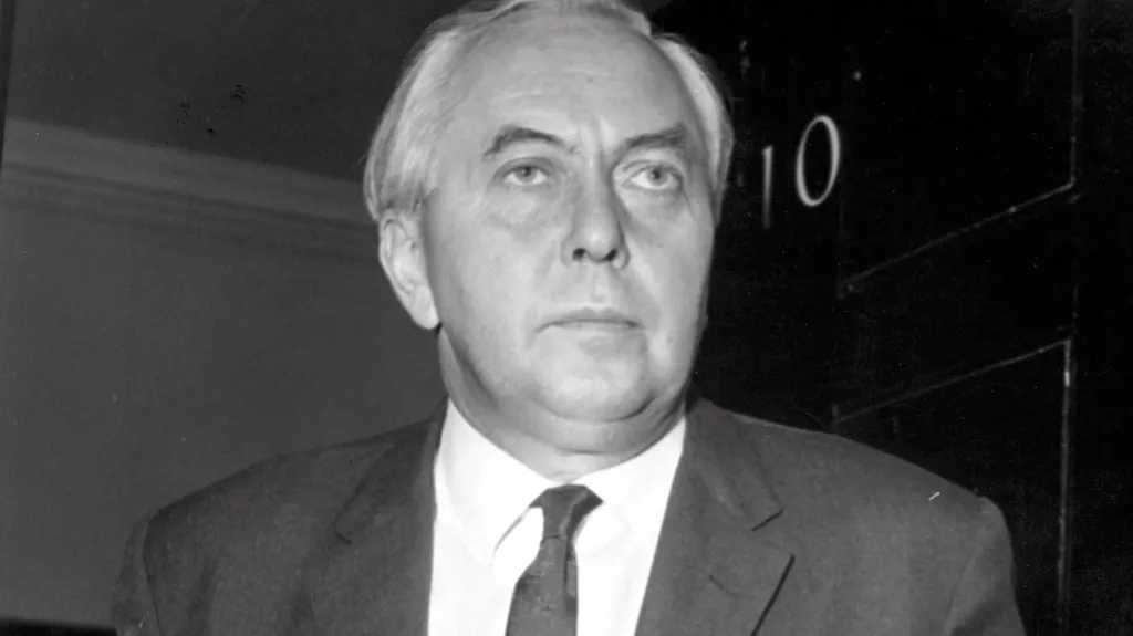 Britský premiér Harold Wilson, 1965