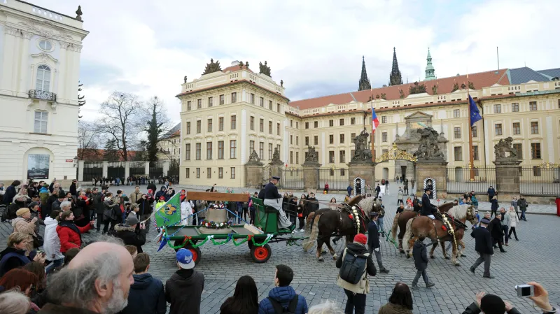 Průvod ke kostelu sv. Havla