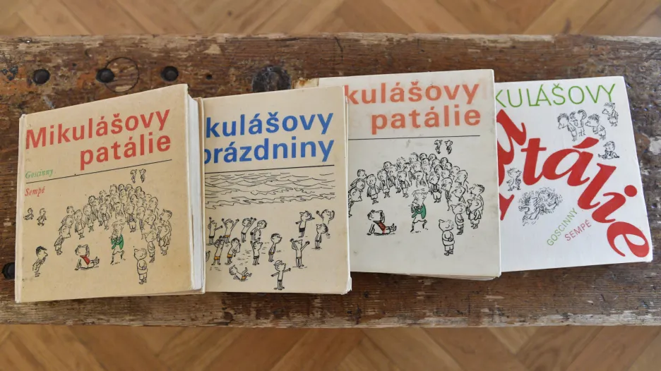 Česká vydání knih o Mikulášovi