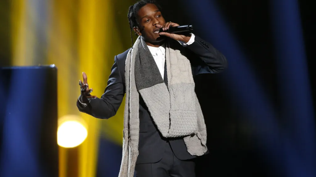 Rapper A$AP Rocky