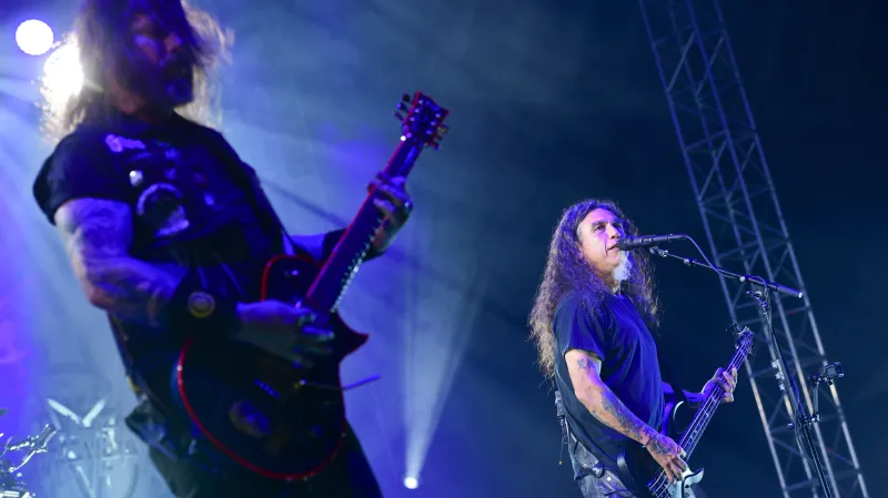 Gary Holt a Tom Araya