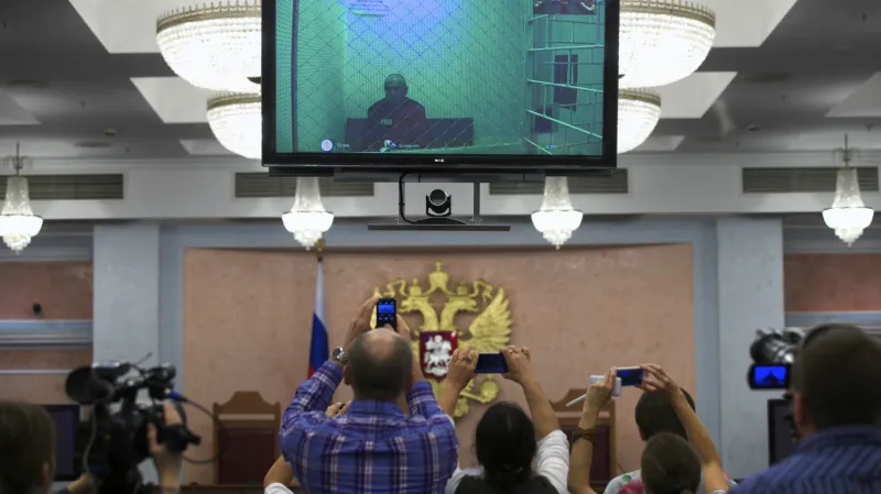 Chodorkovskij přečetl prostřednictvím videokonference prohlášení