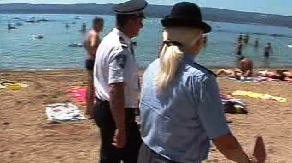 Čeští policisté v Chorvatsku