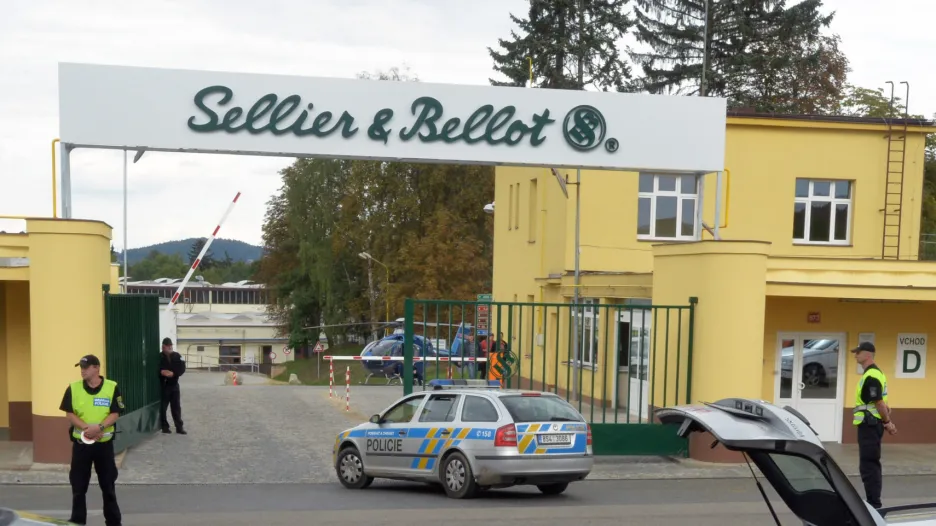 Výbuch v areálu Sellier&Bellot ve Vlašimi