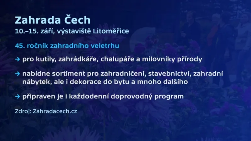 Veletrh Zahrada Čech