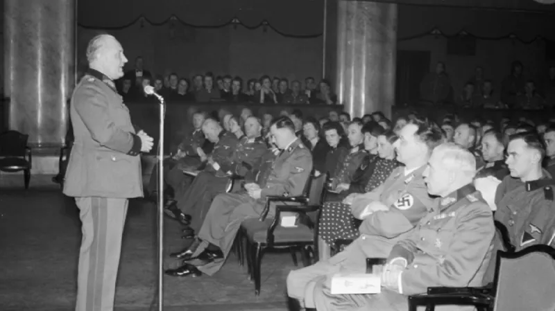 Paul Riege v Lucerně na Dni německé policie