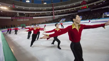 Krasobruslařská exhibice