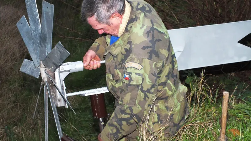 Instalace trkače