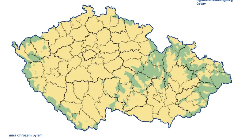 Pylový semafor pro tento týden