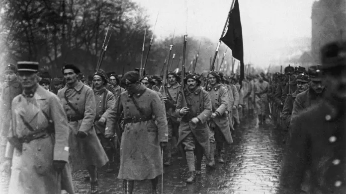 Českoslovenští legionáři se vyznamenali na západní i východní frontě