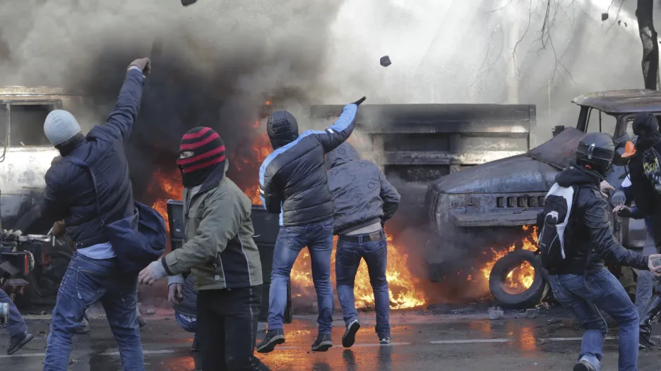 Nová erupce násilí v Kyjevě