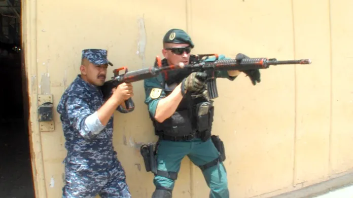 Výcvik iráckých policistů