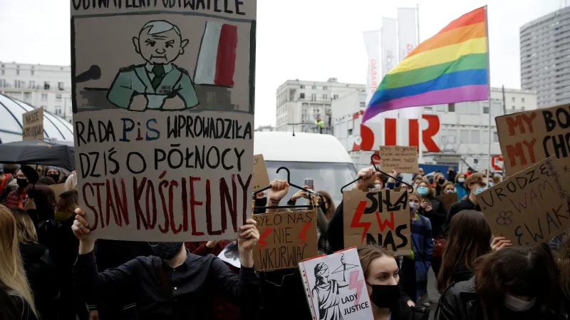 Demonstrace ve Varšavě