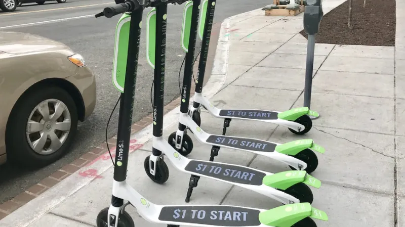 Koloběžky od americké společnosti Lime