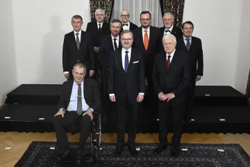 Chci, abychom byli pohromadě i navzdory rozdílům, řekl Fiala k slavnostní večeři českých premiérů