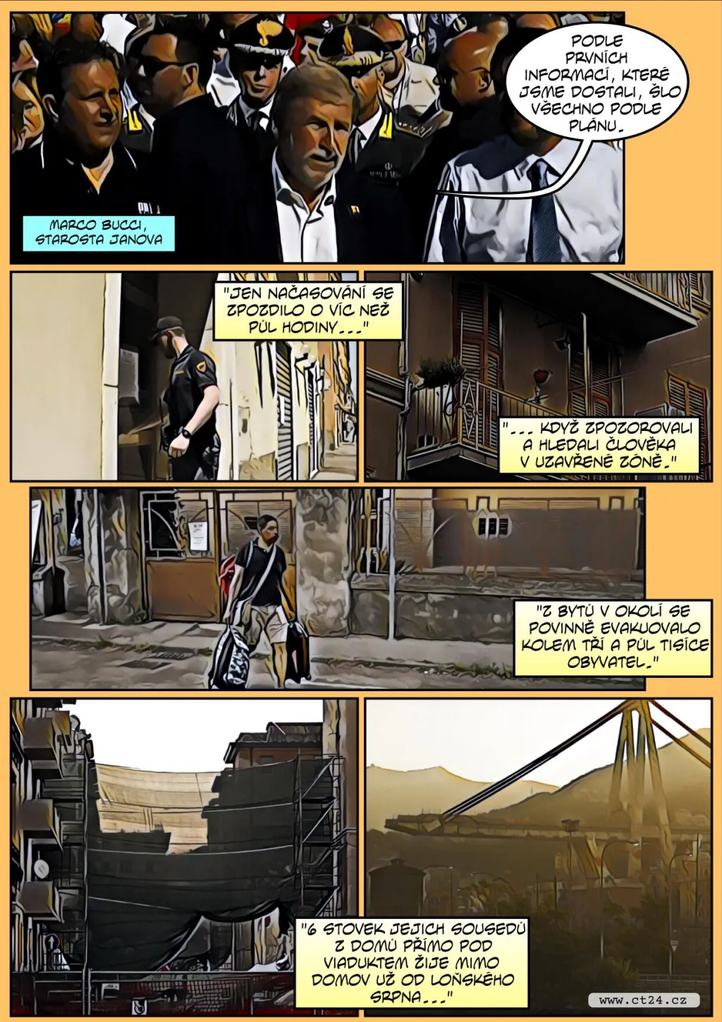 Komiks: Demolice janovského mostu