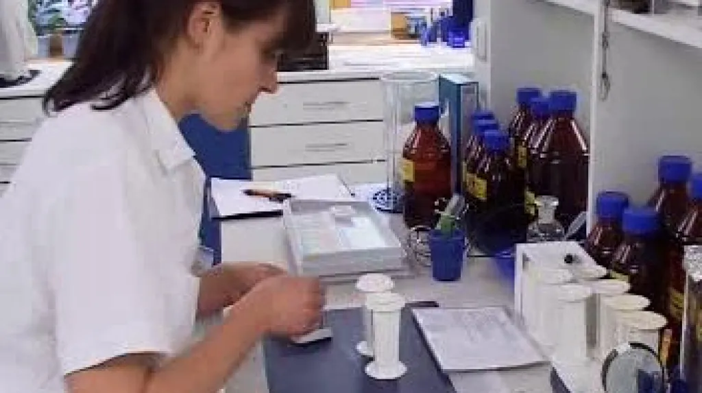 Práce v laboratoři