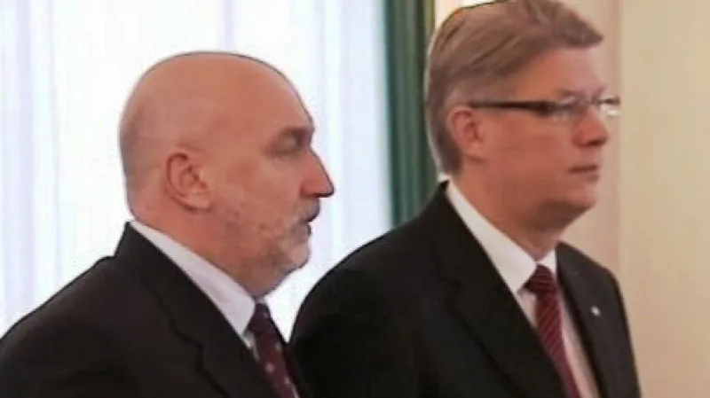 Ivars Godmanis a Valdis Zatlers