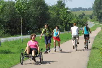 Ráj pro bruslaře se nazývá Fläming