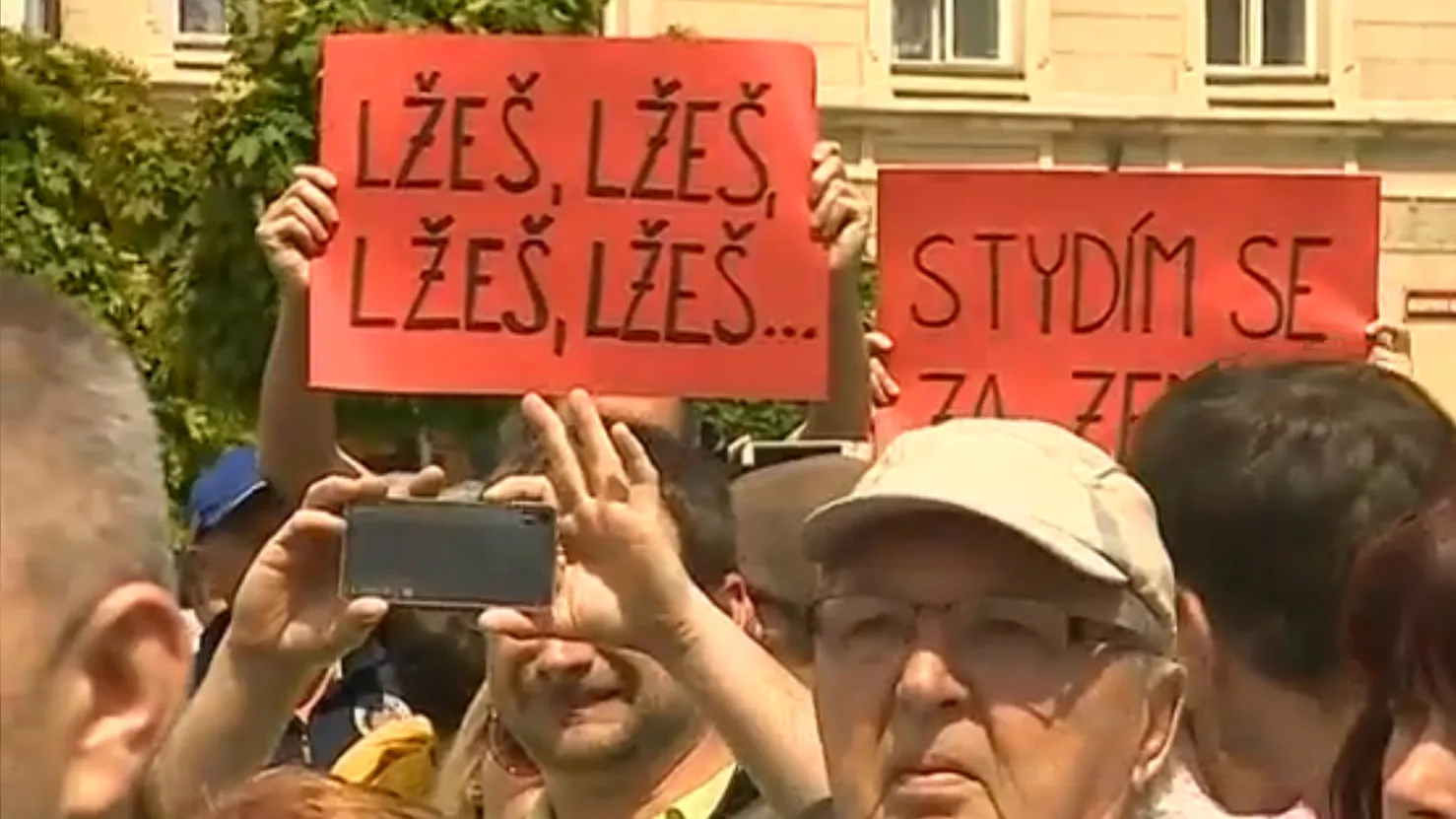 Prezident Miloš Zeman na Olomoucku