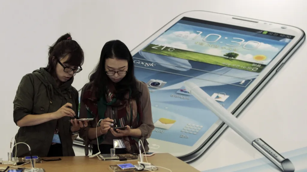 Chytré telefony Samsung