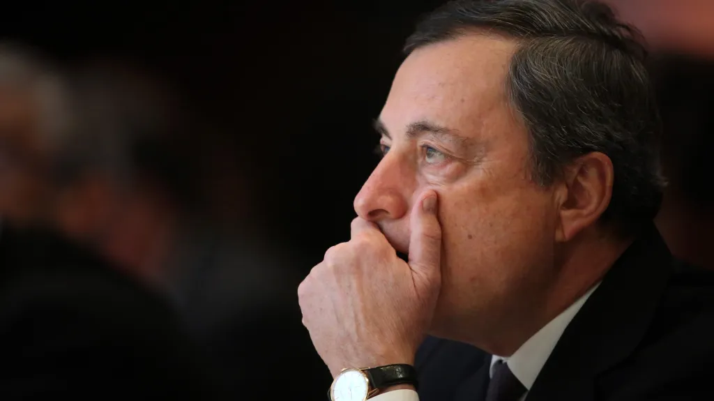 Šéf Evropské centrální banky (ECB) Mario Draghi