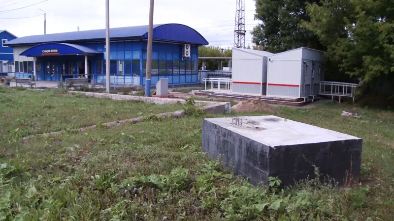 Podstavec pro pomník československým legionářům v Novokujbyševsku