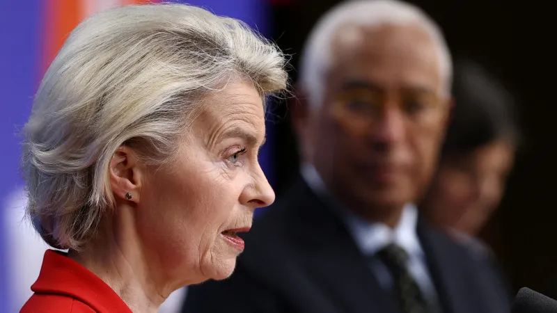 Předsedkyně Evropské komise Ursula von der Leyenová