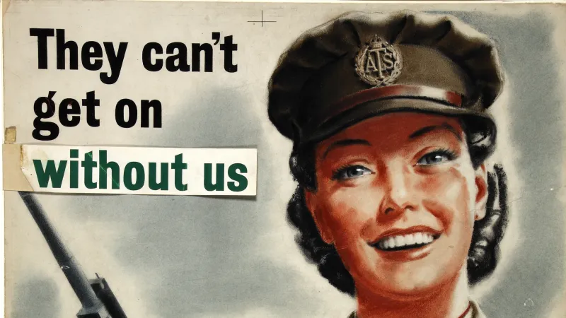 Náborový plakát ke službě u ATS