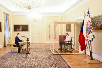 Bartoš mluvil se Zemanem o digitalizaci a stavebním zákonu, zásadní rozpor podle šéfa Pirátů neměli