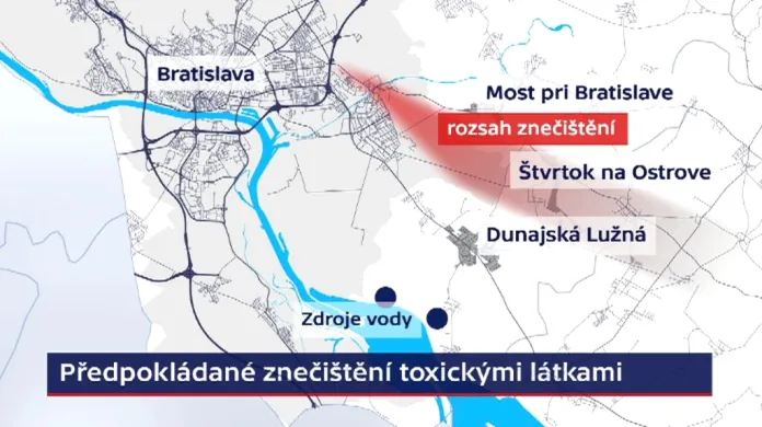 Skládka toxického odpadu na okraji Bratislavy