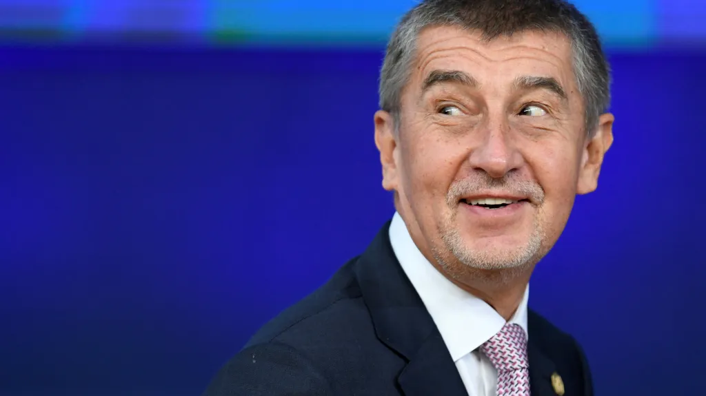 Andrej Babiš v Bruselu
