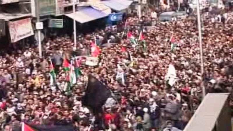 Protiizraelská demonstrace