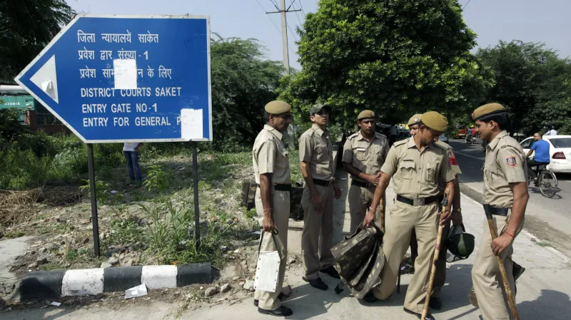 Indičtí policisté