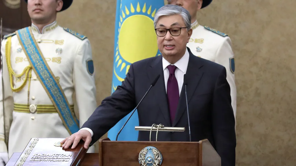 Kazachstánský prezident Kasym-Žomart Tokajev