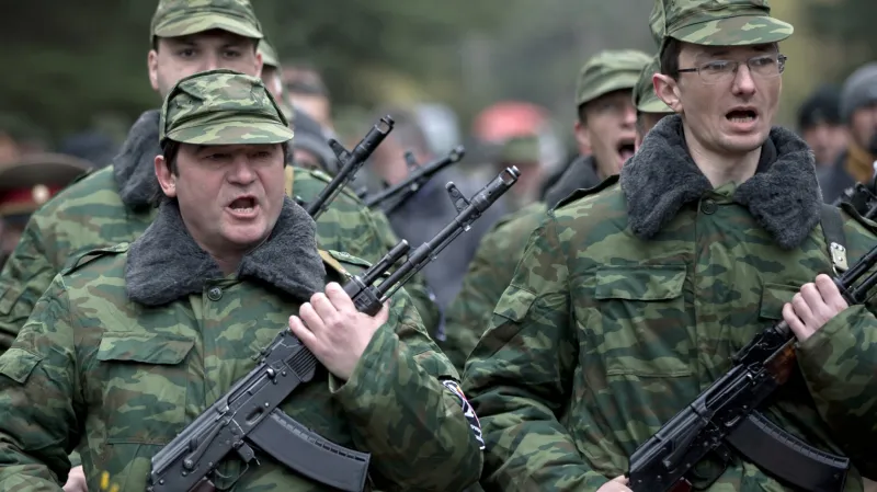 Proruské jednotky na Krymu