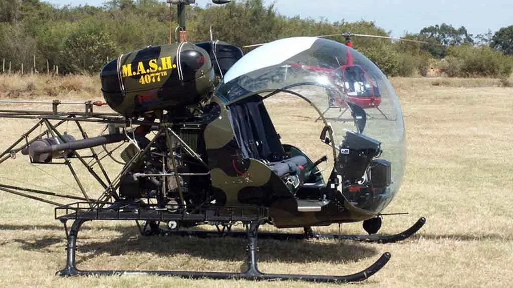 Vrtulník Bell 47G-MASH