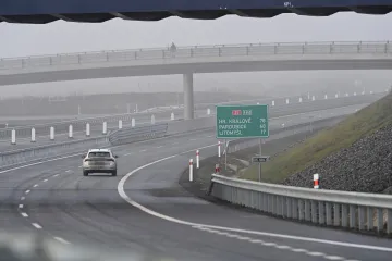 Na Svitavsku se otevřel nový úsek dálnice D35 z Janova do Opatovce