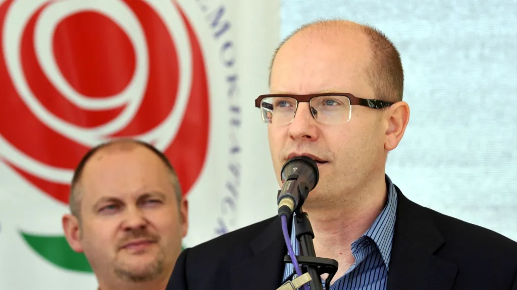 Bohuslav Sobotka a Michal Hašek
