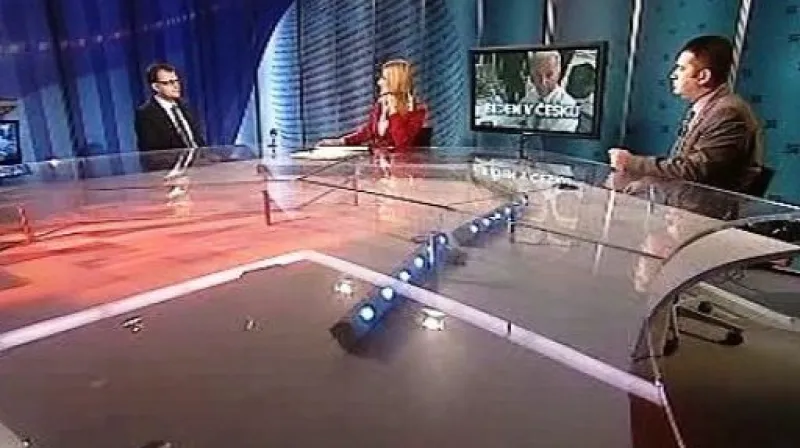 Jan Hamáček a David Šeich v Událostech, komentářích