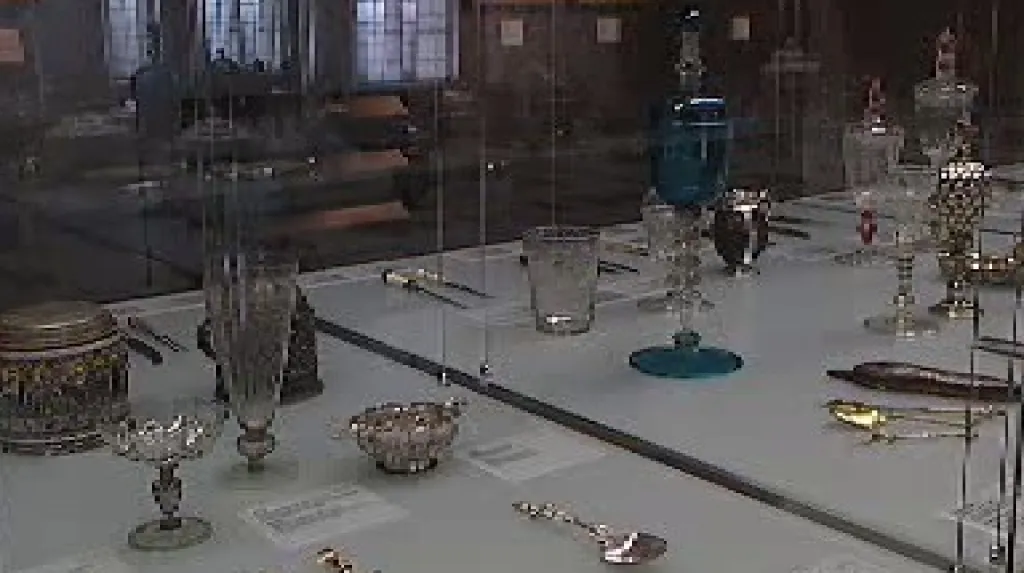 Vystavené exponáty z výstavy o řemeslech