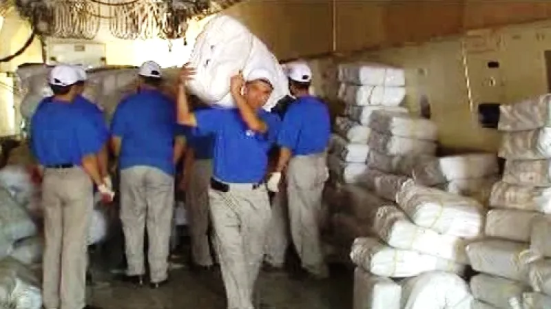 Humanitární pomoc pro uprchlíky z Kyrgyzstánu