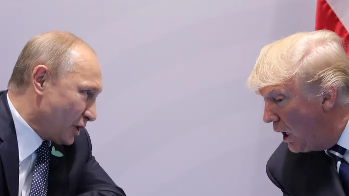 Setkání Putina s Trumpem