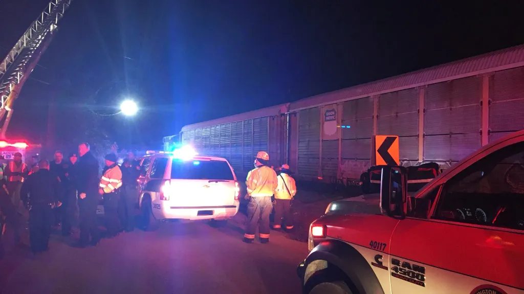 Vlakové neštěstí v Jižní Karolíně